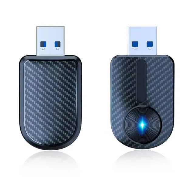 adaptateur car play et android  2 en 1 sans fil 