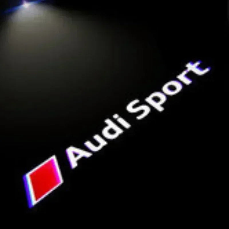 projecteur led avec logo AUDI 