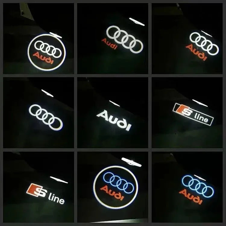 projecteur led avec logo AUDI 