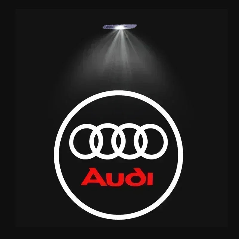 projecteur led avec logo AUDI 