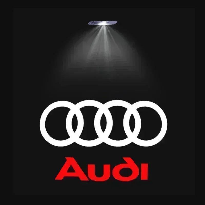projecteur led avec logo AUDI 