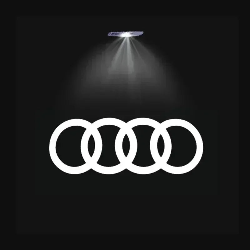 projecteur led avec logo AUDI 
