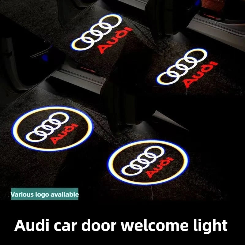 projecteur led avec logo AUDI 