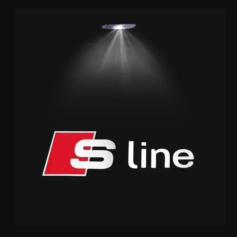 projecteur led avec logo AUDI 